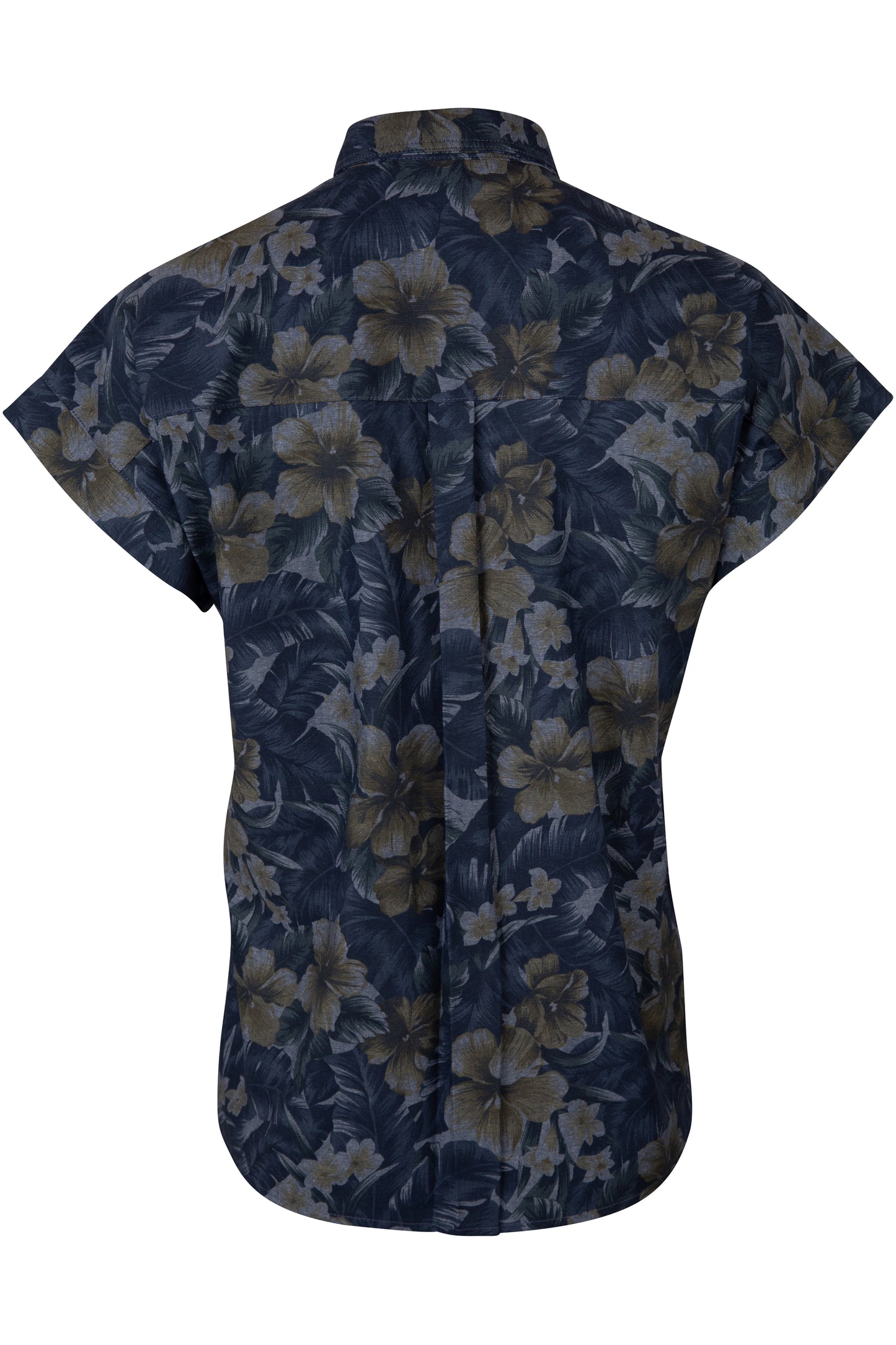 Camisa Estampado Floral Manga Corta