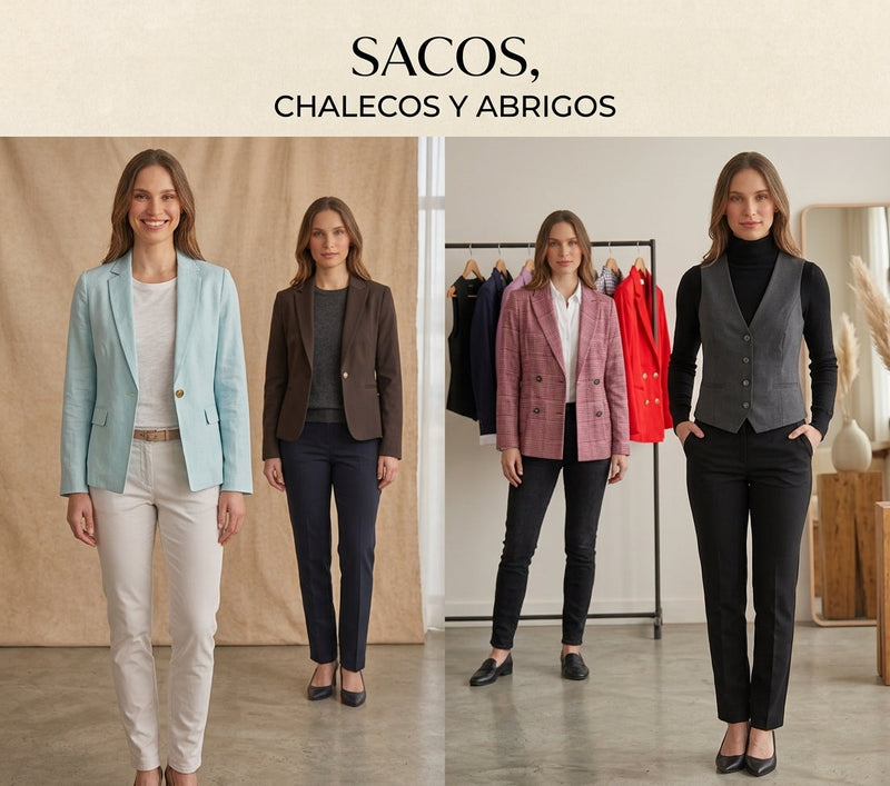 SACOS Y CHALECOS