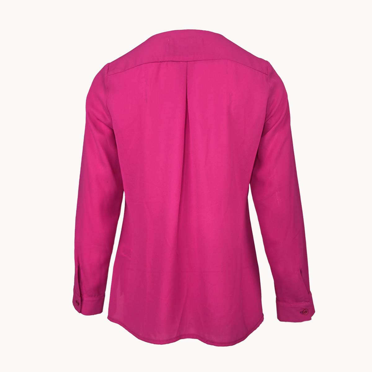 Blusa Fiusha Manga Larga con Pliegues en Hombros