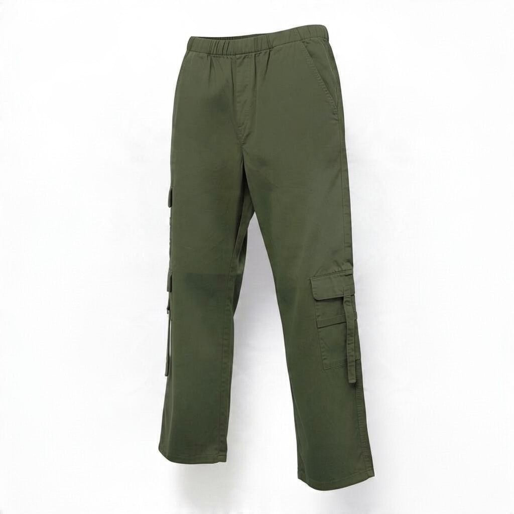 Pantalón cargo con tiras