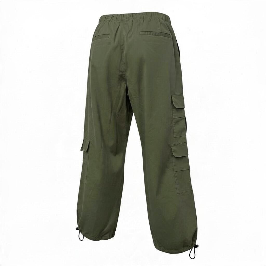 Pantalón cargo con tiras