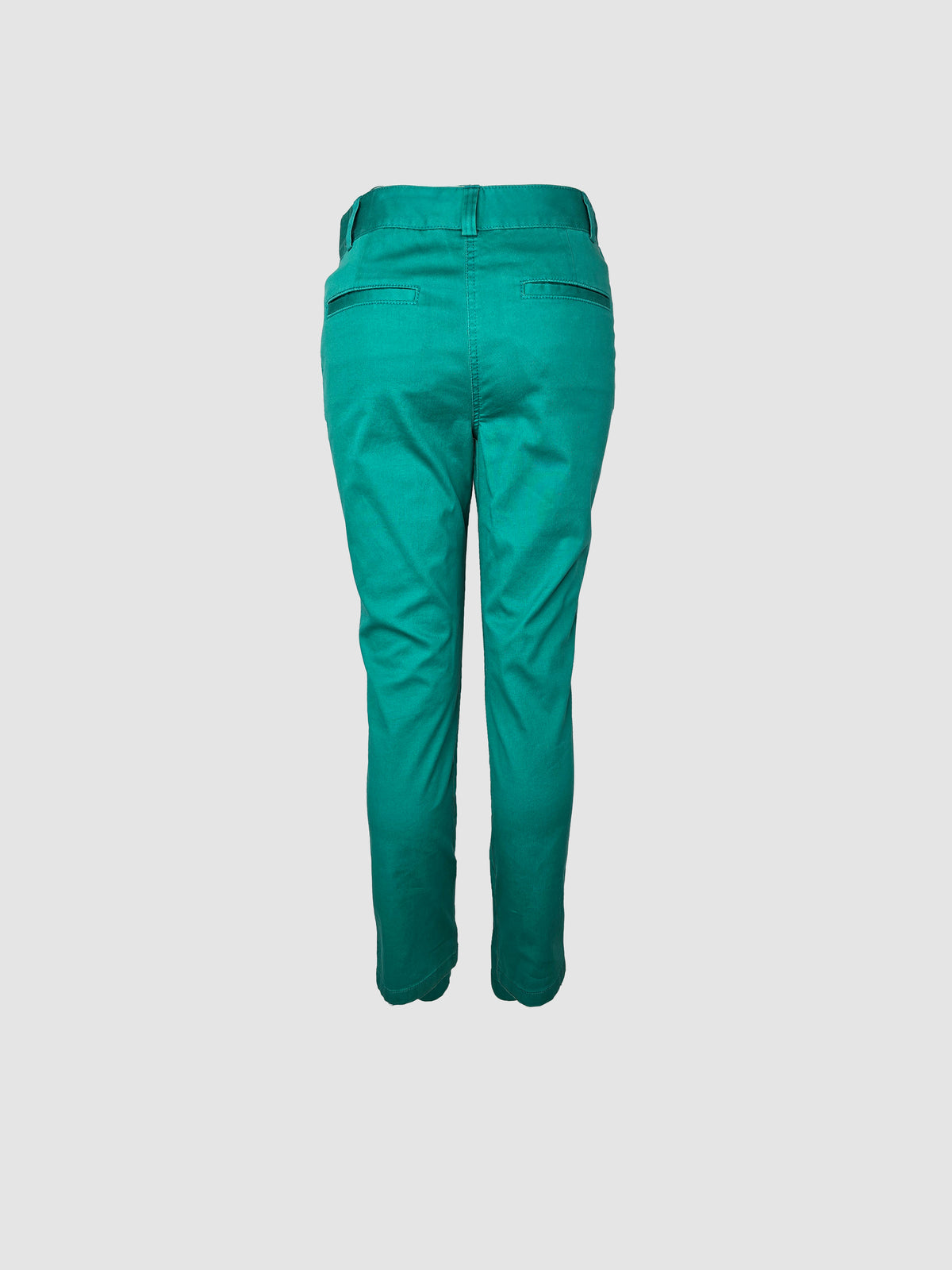 Pantalón Recto Verde Agua