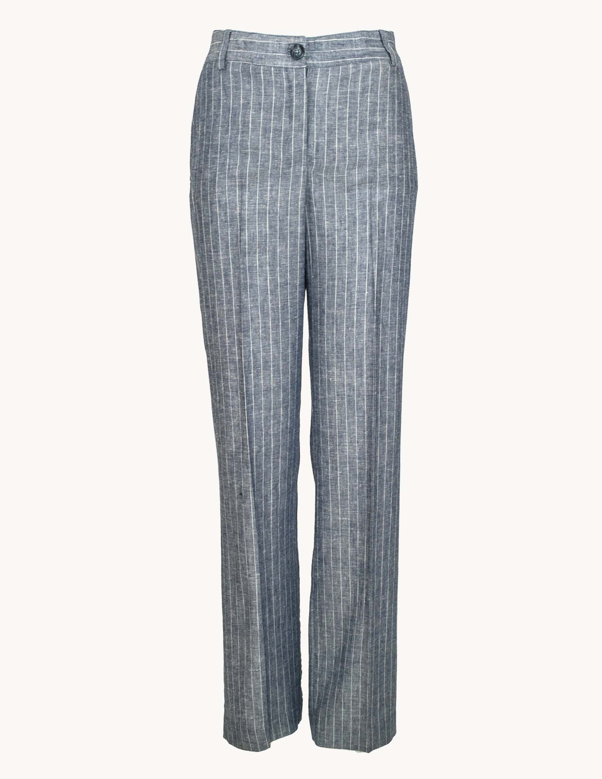 Pantalón Recto con Líneas