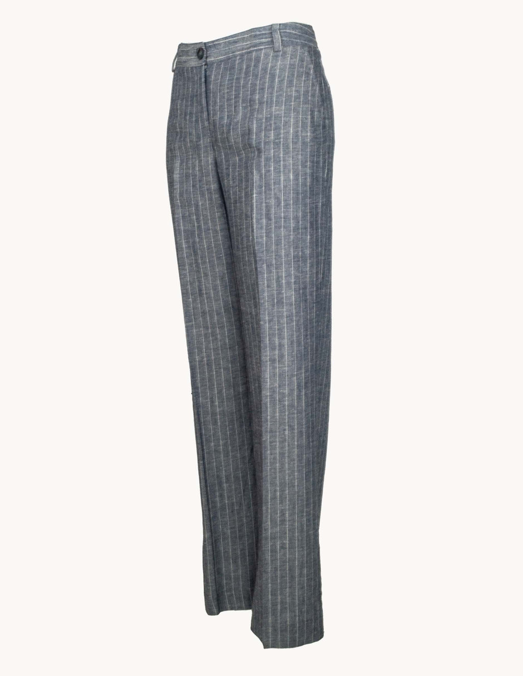 Pantalón Recto con Líneas