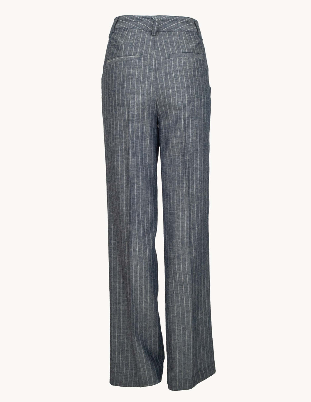 Pantalón Recto con Líneas