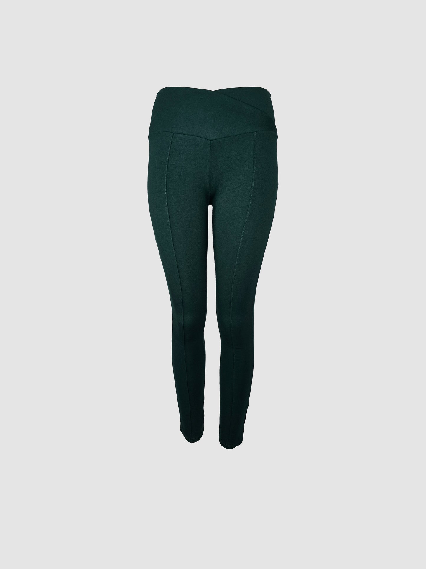 Leggins Pretina Cruzada Verde