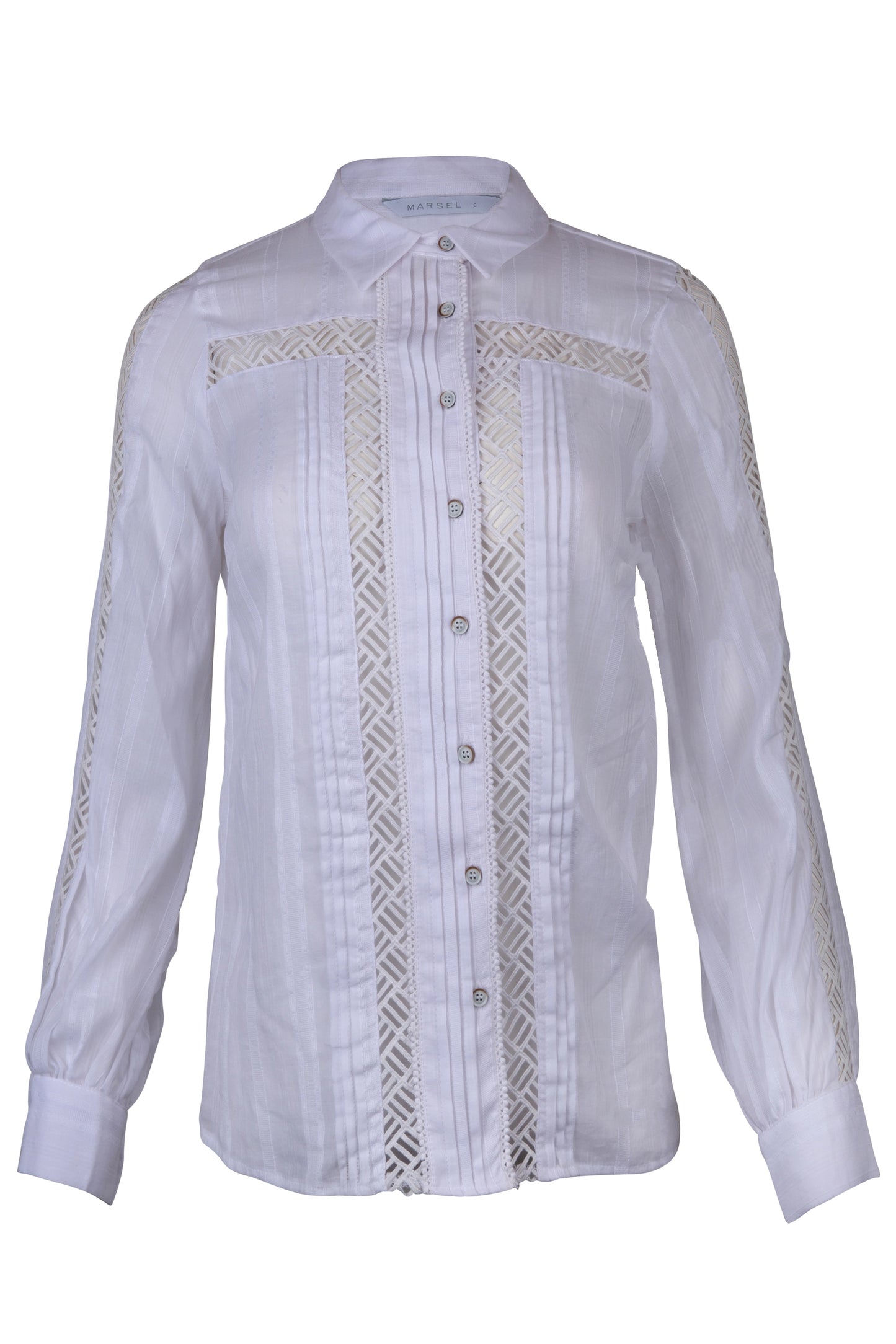 Camisa Manga Larga con Detalle