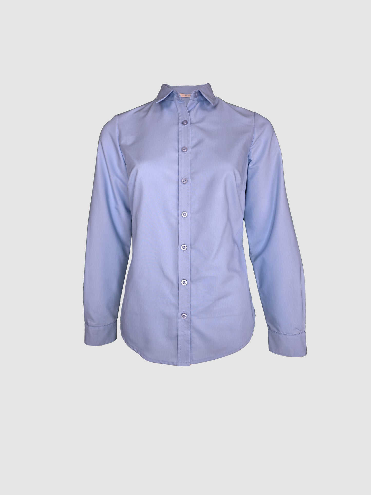 Camisa Azul Manga Larga