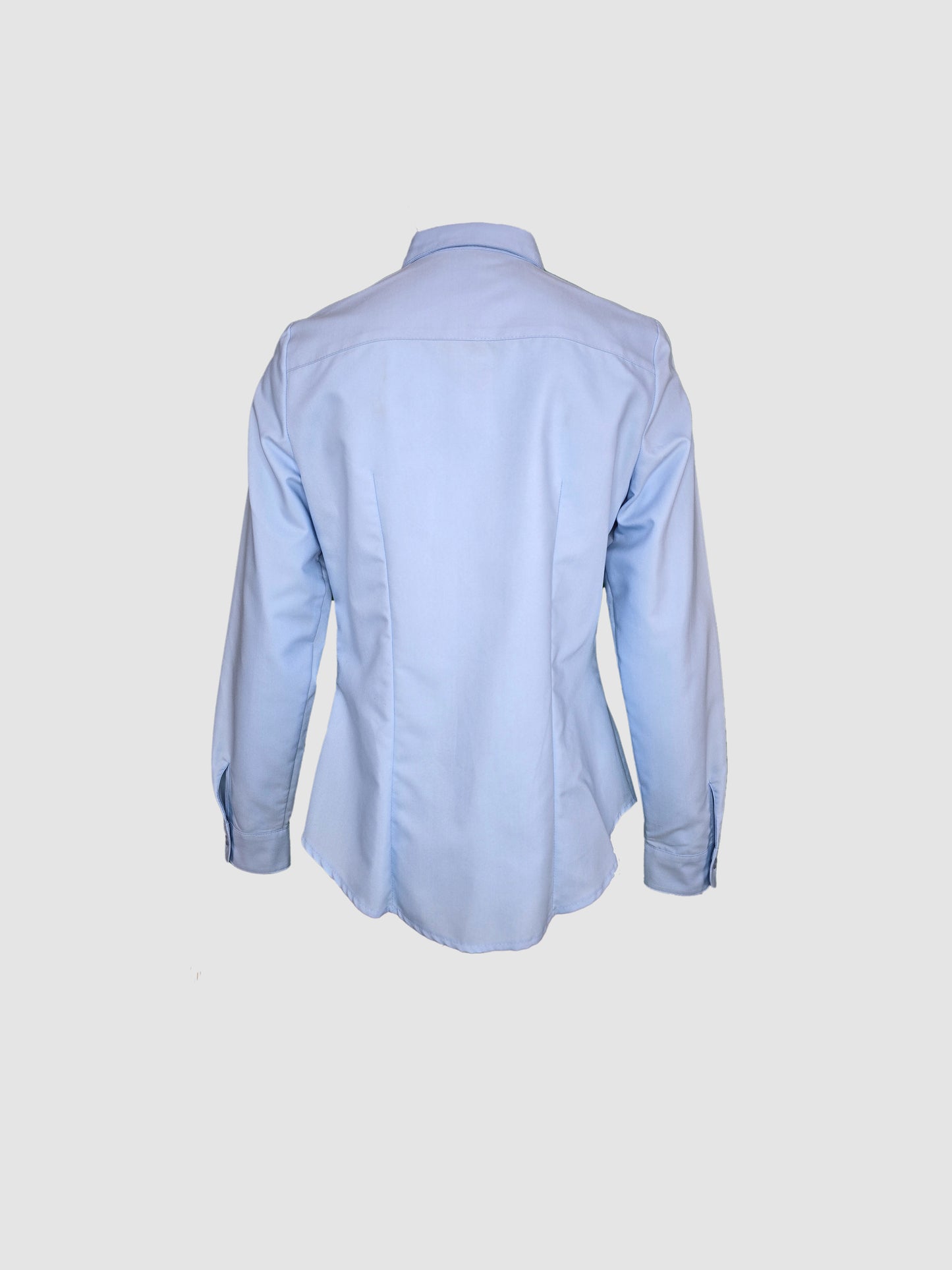 Camisa Azul Manga Larga