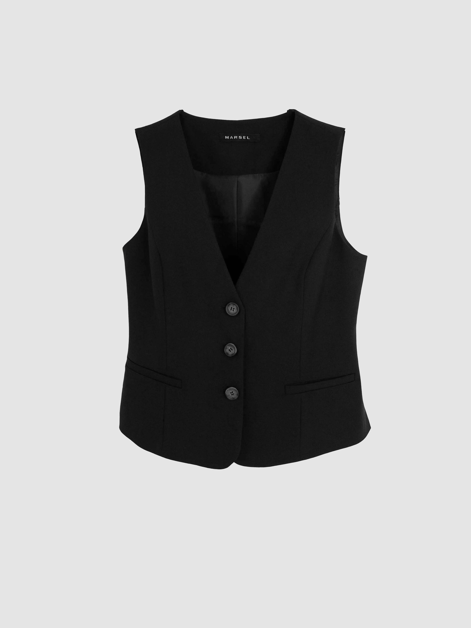 Chaleco de Vestir Negro 4/S