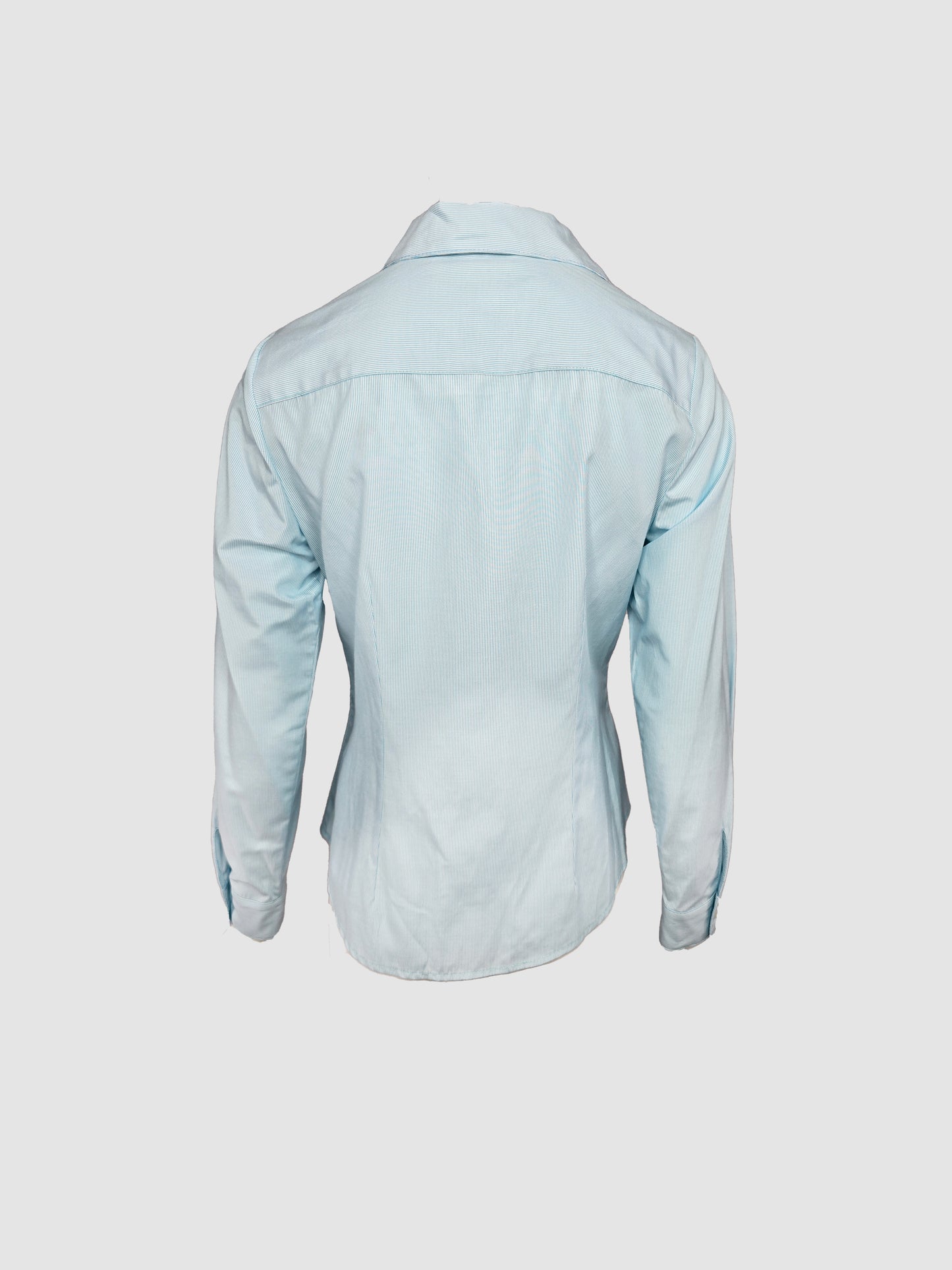 Camisa Menta Mini Rayas