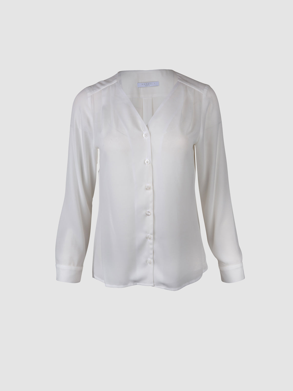 Blusa  Manga Larga con Pliegues