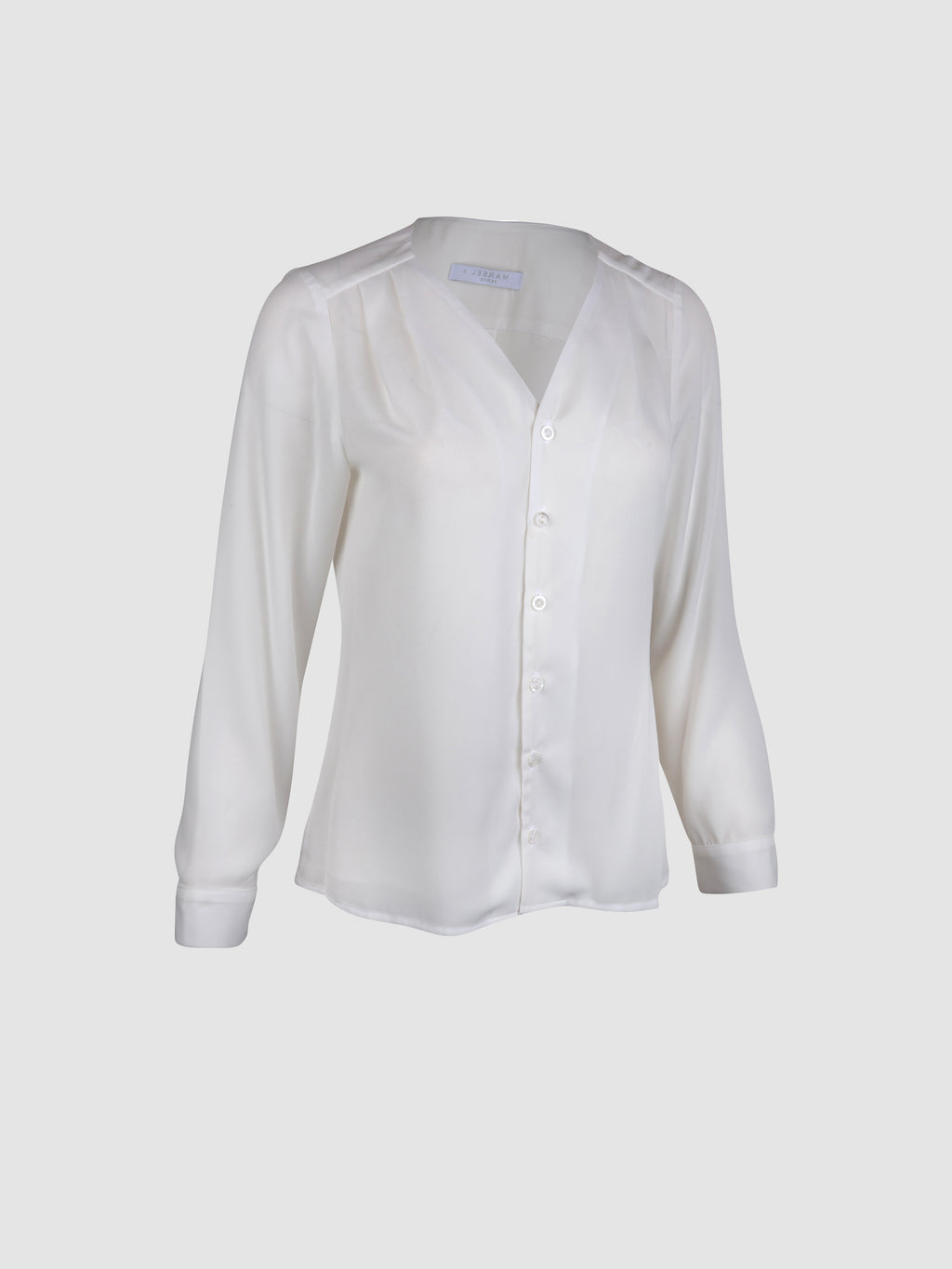 Blusa  Manga Larga con Pliegues