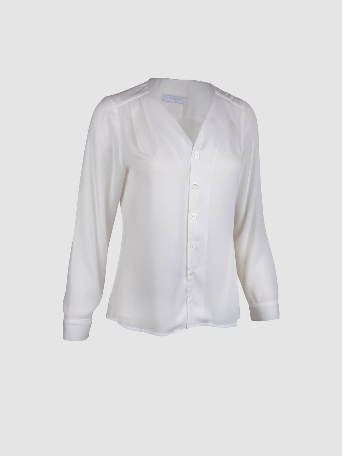 Blusa  Manga Larga con Pliegues