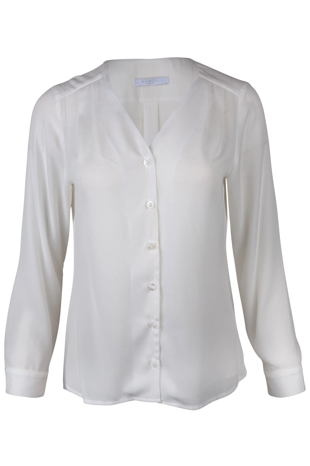 Blusa  Manga Larga con Pliegues
