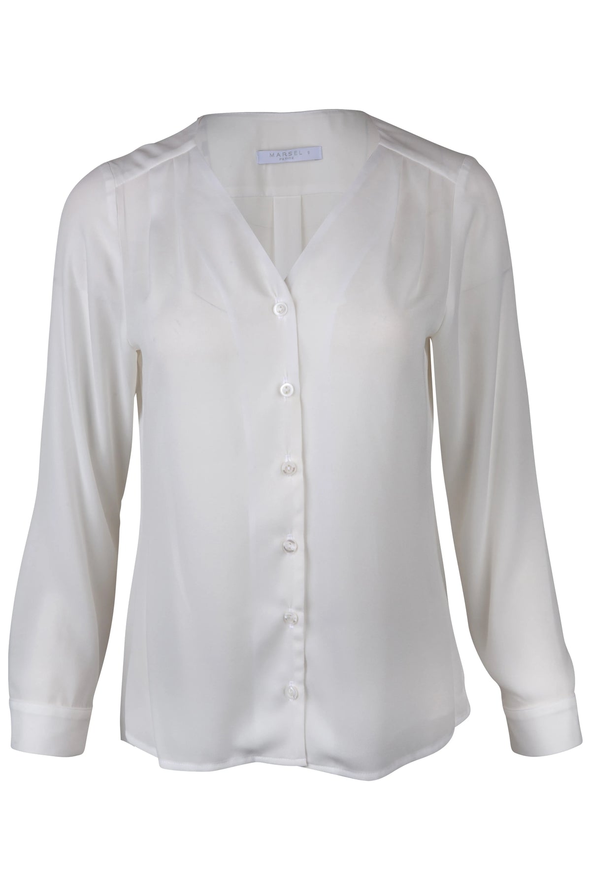Blusa  Manga Larga con Pliegues