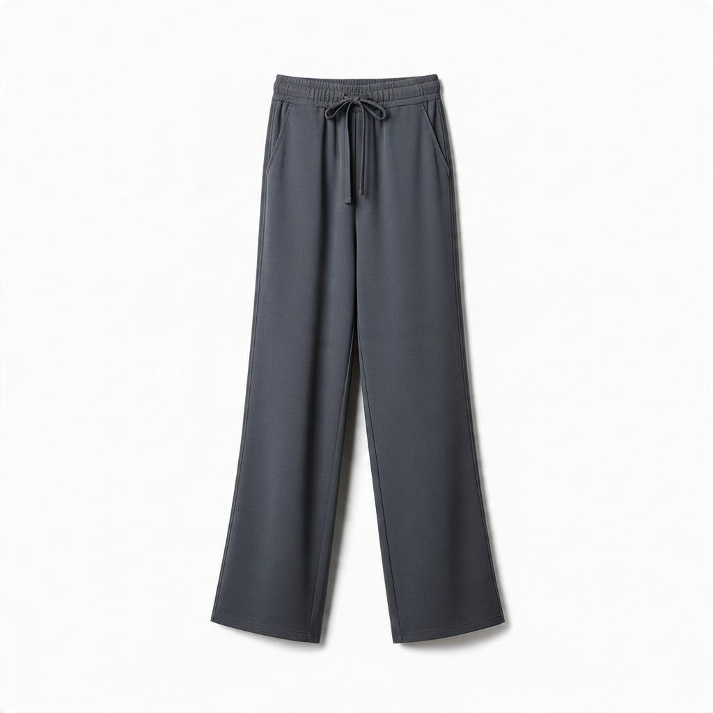 Pantalón Wide Leg con cintura elástica