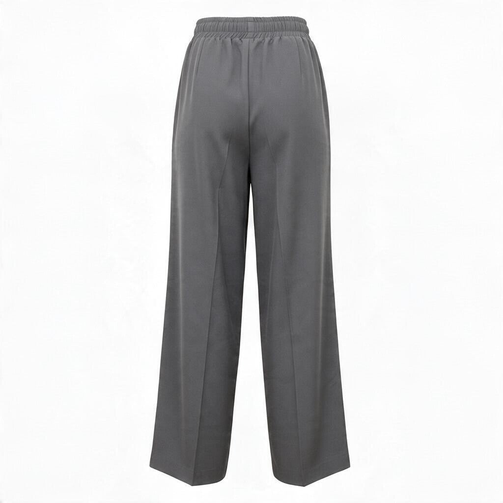 Pantalón Wide Leg con cintura elástica