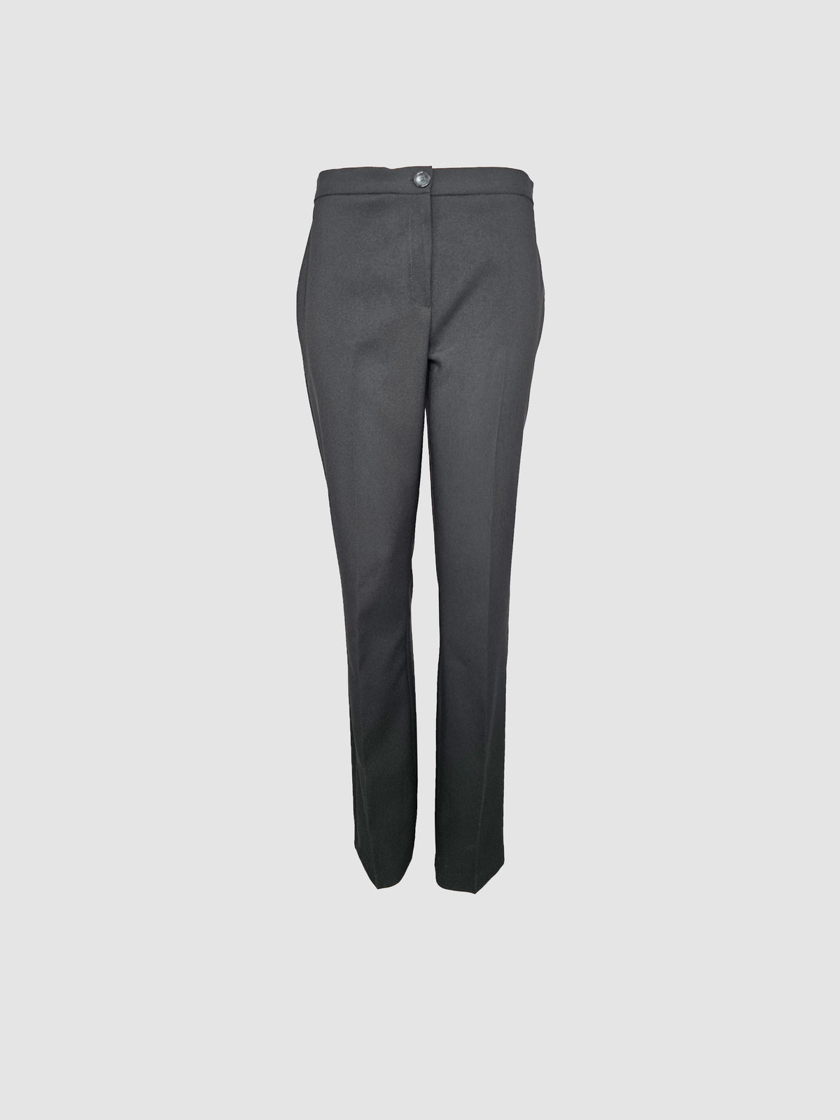 Pantalón Negro Harmont Sin Bolsillos