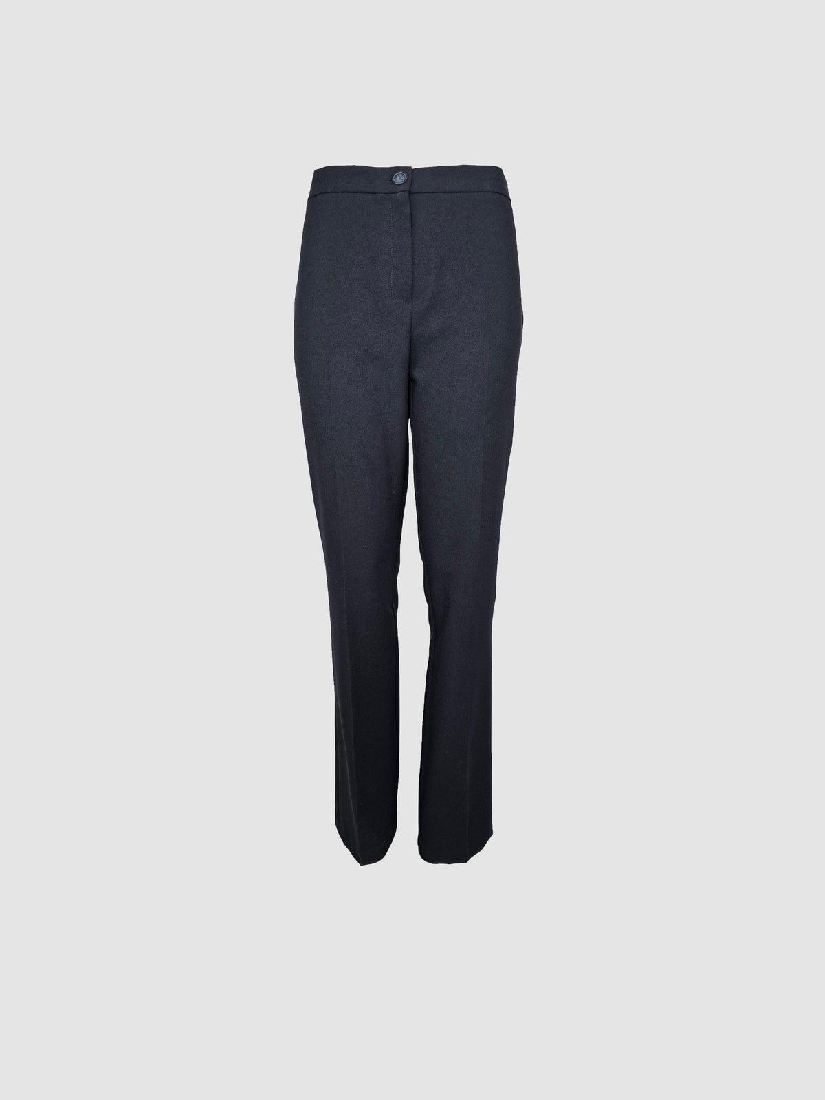 Pantalón Negro Harmont Sin Bolsillos