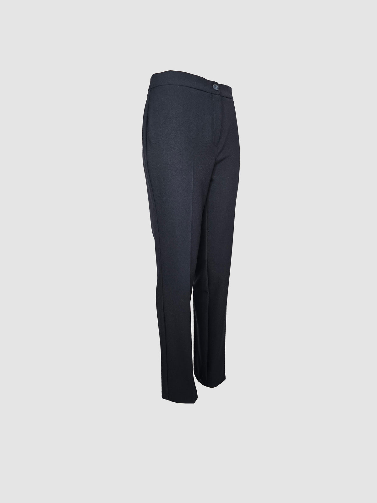 Pantalón Negro Harmont Sin Bolsillos
