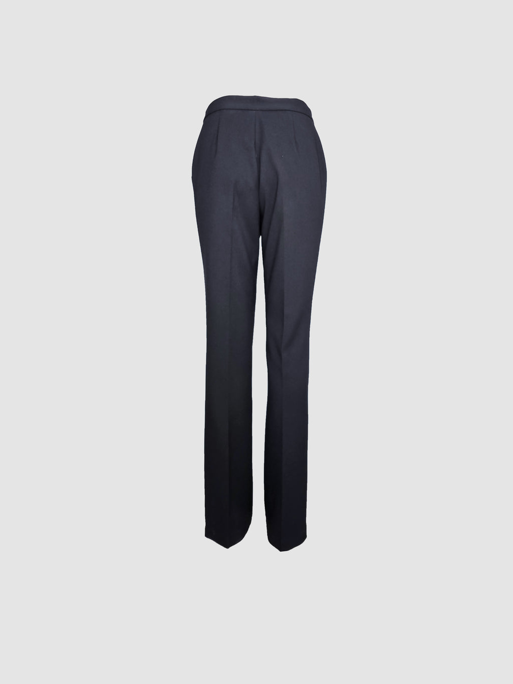 Pantalón Negro Harmont Sin Bolsillos
