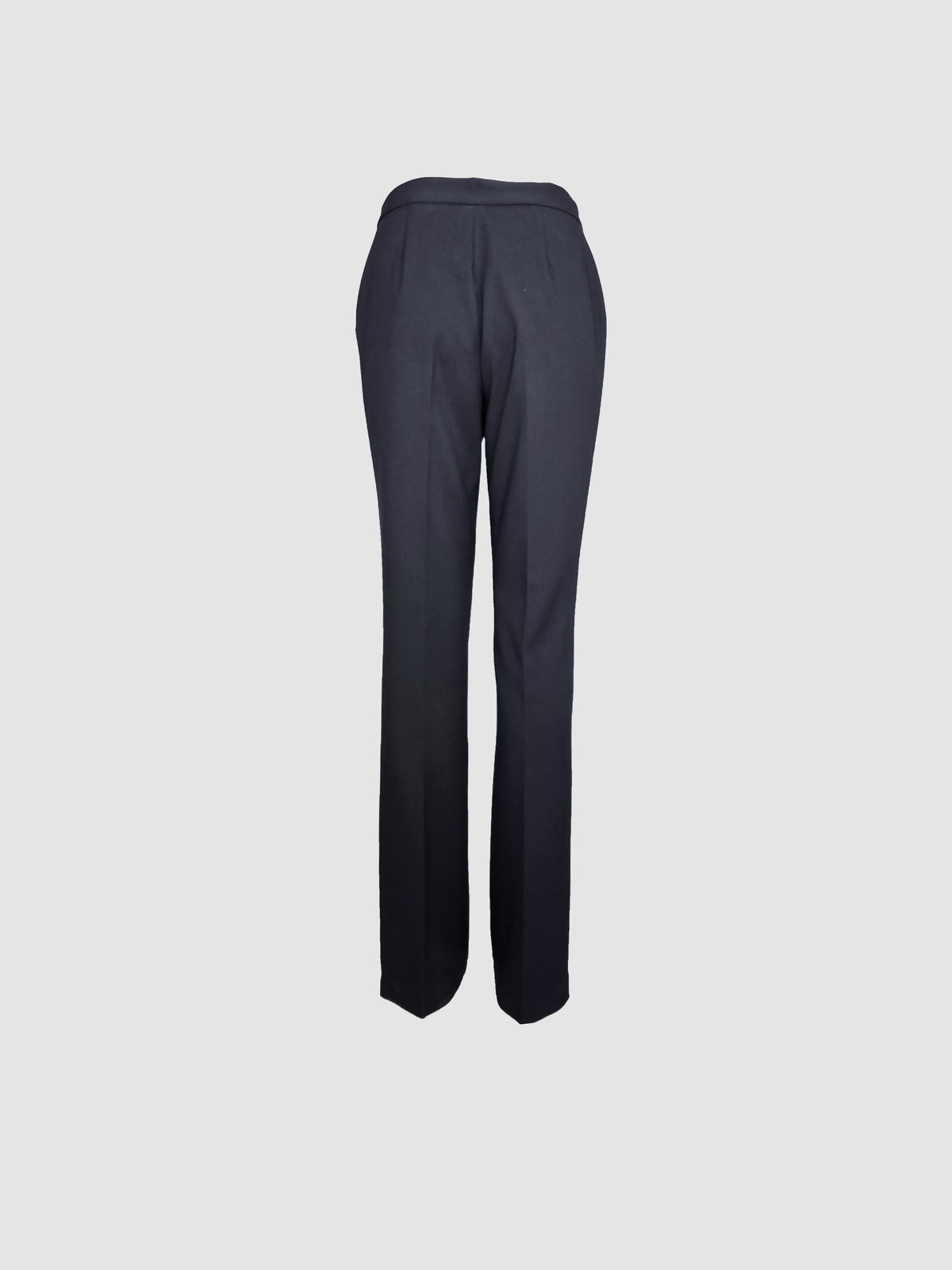 Pantalón Negro Harmont Sin Bolsillos