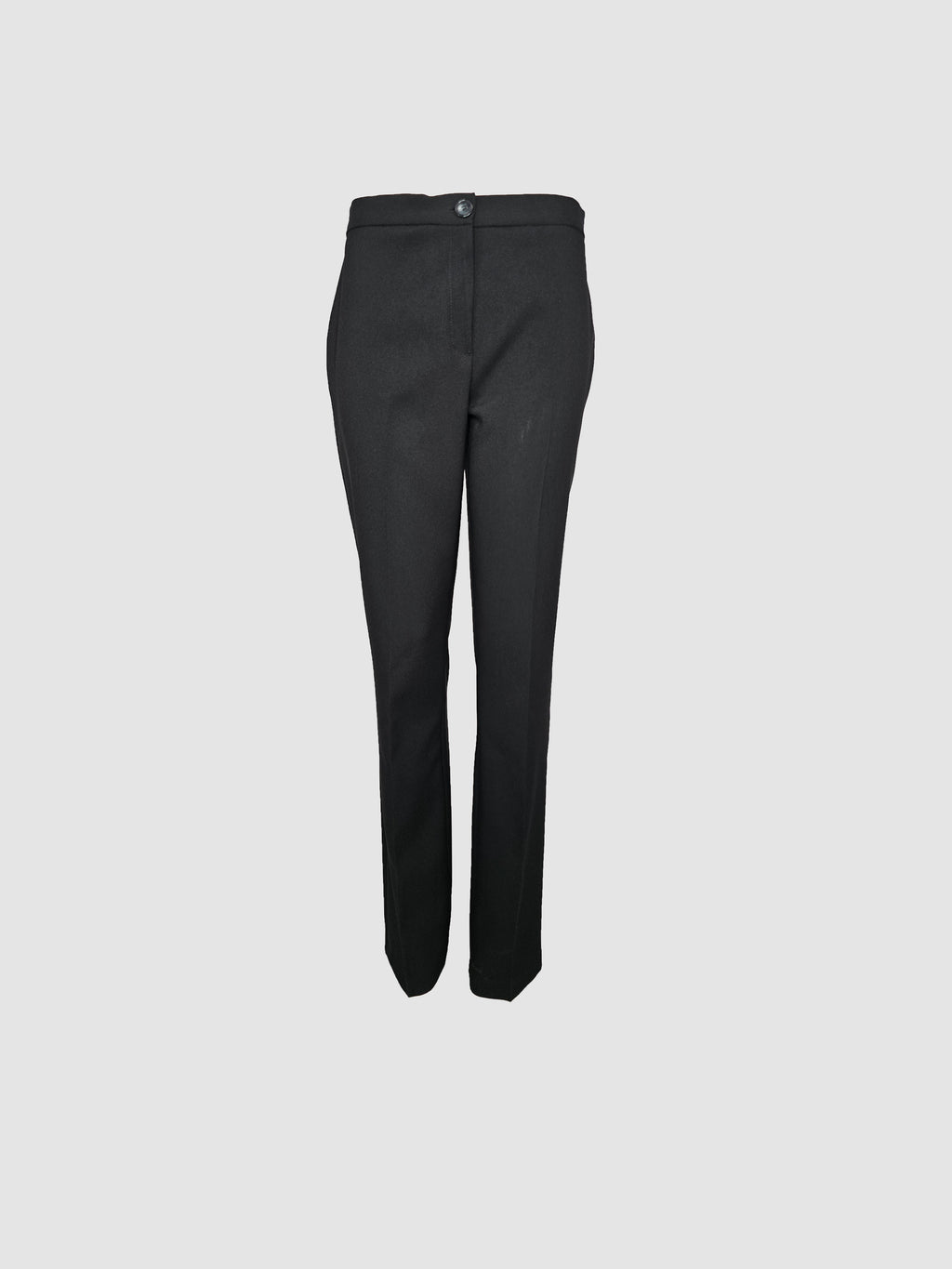 Pantalón Negro Harmont Sin Bolsillos
