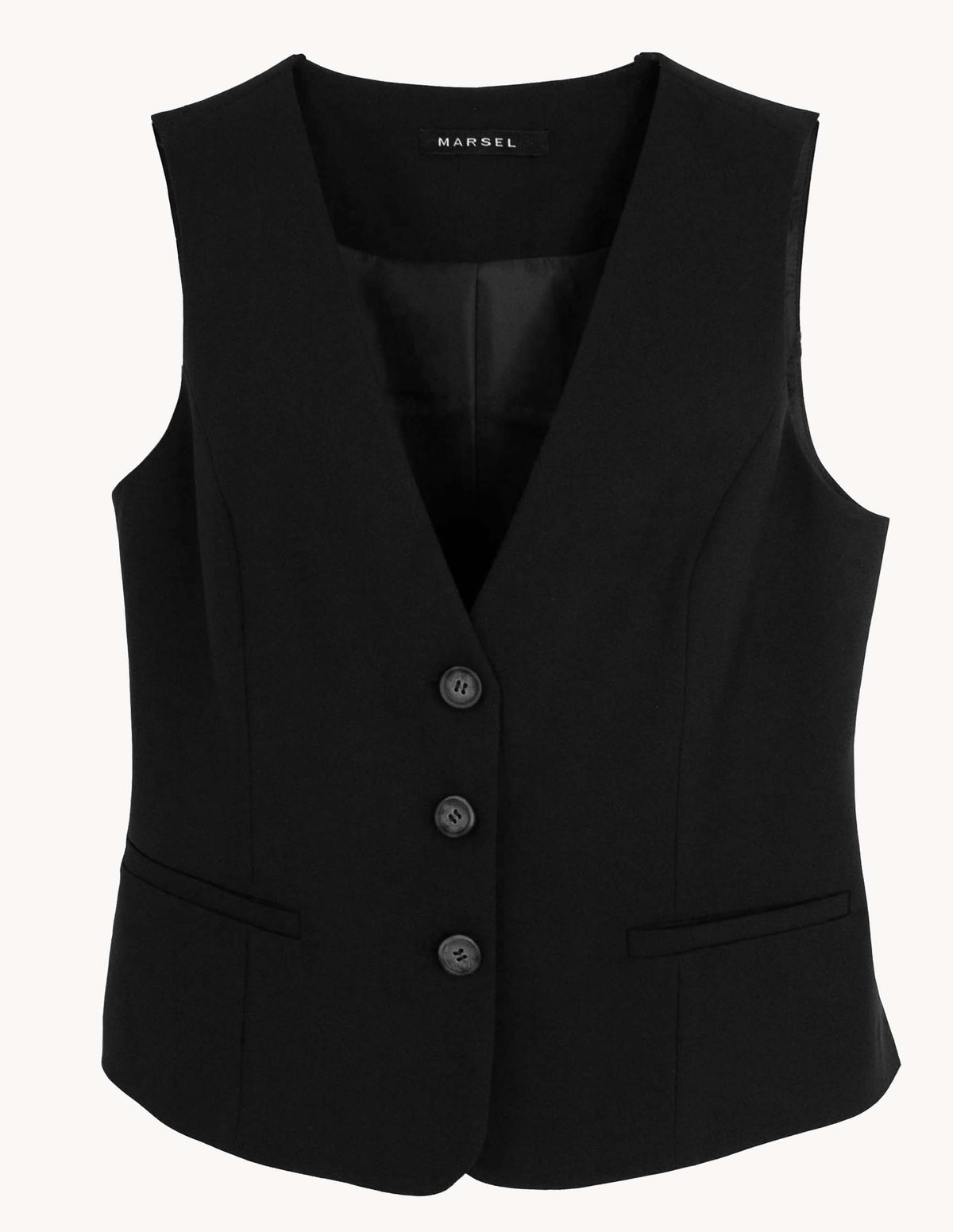 Chaleco de Vestir Negro